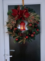 Wreaths with Lanterns